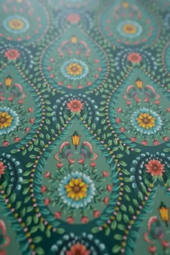 Pip Studio Vliesbehang<Raindrops Vliesbehang Groen