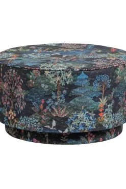 Pip Studio Poefen En Stoelen<Poef Large Pip Garden Donkerblauw