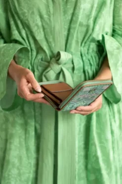 Pip Studio Accessoires<Portemonnee Vierkant Kyoto Festival Groen