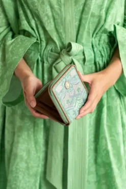 Pip Studio Accessoires<Portemonnee Vierkant Kyoto Festival Groen