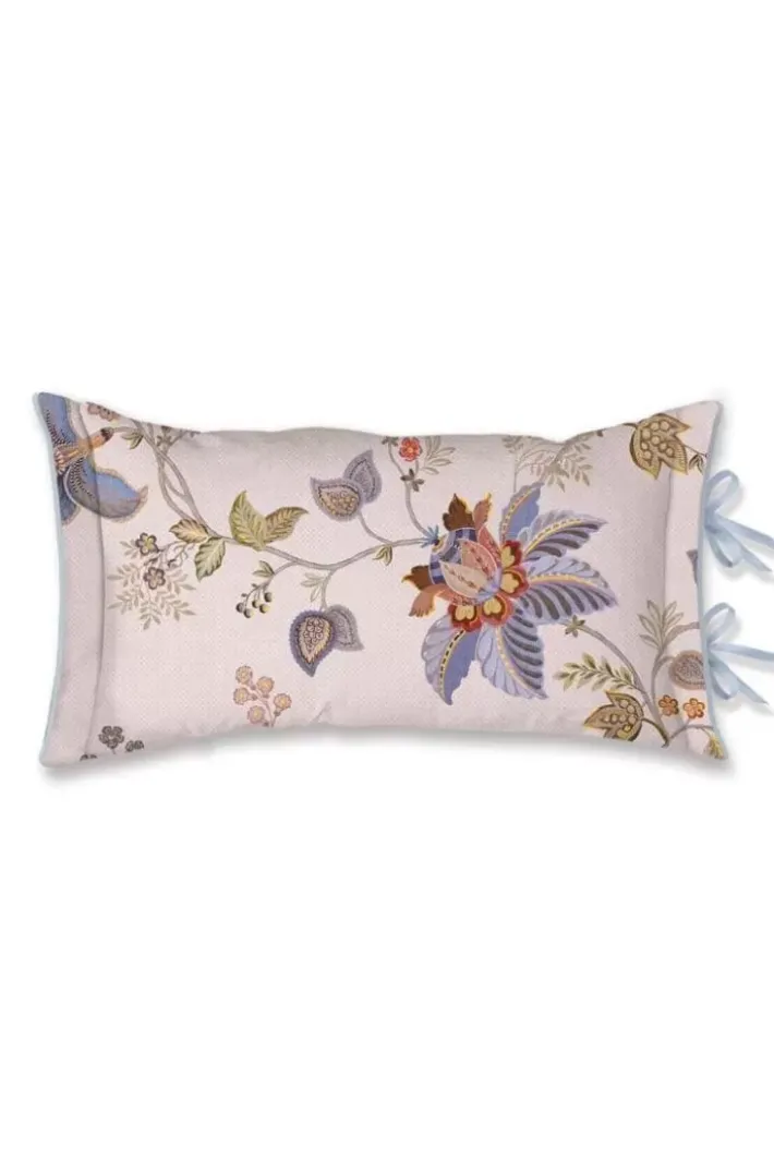 Pip Studio Kussens<Rechthoekig Sierkussen Cece Fiore Wit