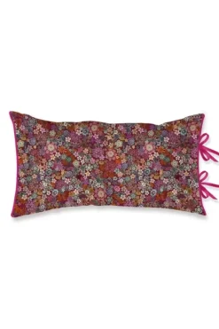 Pip Studio Kussens<Rechthoekig Sierkussen Tutti I Fiori Donkerrood