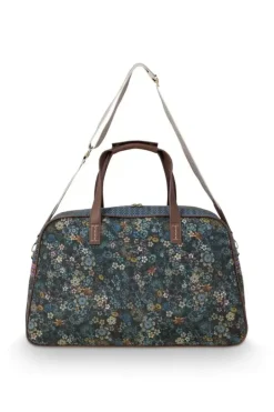 Pip Studio Weekendtassen<Reistas Medium Tutti I Fiori Blauw