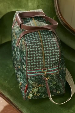 Pip Studio Weekendtassen<Reistas Medium Tutti I Fiori Groen