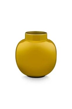 Pip Studio Sale Kleine Vaasjes<Ronde Mini Vaas 10 Cm Geel