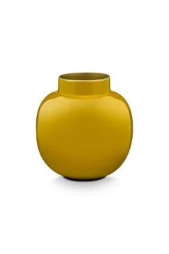 Pip Studio Sale Kleine Vaasjes<Ronde Mini Vaas 10 Cm Geel