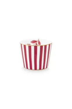 Pip Studio Eierdopjes<Royal Stripes Eierdopje Donker Roze
