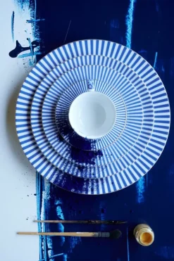 Pip Studio Gebaksborden<Royal Stripes Gebaksbord 17 Cm Blauw
