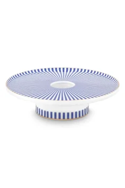 Pip Studio Kandelaars<Royal Stripes Kaarshouder 13 Cm Blauw