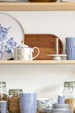 Pip Studio Kommen<Royal Stripes Kom 12 Cm Blauw