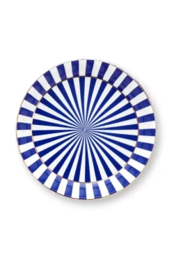 Pip Studio Sets Porseleinen Sets<Royal Stripes Mok & Theetip Blauw