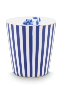 Pip Studio Sets Porseleinen Sets<Royal Stripes Mok & Theetip Blauw