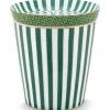 Pip Studio Sets Porseleinen Sets<Royal Stripes Mok & Theetip Groen