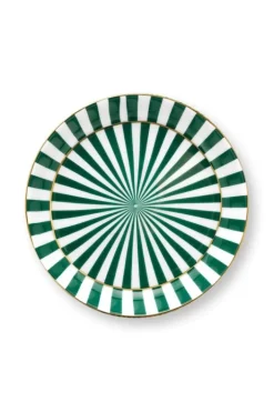 Pip Studio Sets Porseleinen Sets<Royal Stripes Mok & Theetip Groen