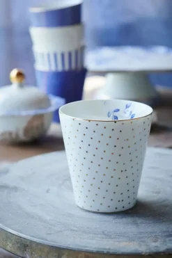Pip Studio Koffiemokken<Royal Stripes Mok Dots Wit