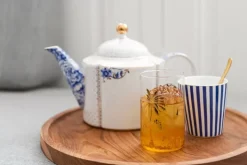 Pip Studio Koffiemokken<Royal Stripes Mok Klein Blauw