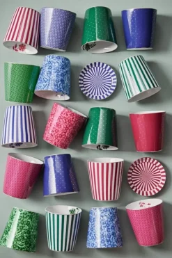 Pip Studio Sets Porseleinen Sets<Royal Stripes Mok Stippen & Theetip Groen