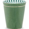 Pip Studio Sets Porseleinen Sets<Royal Stripes Mok Tegels & Theetip Groen