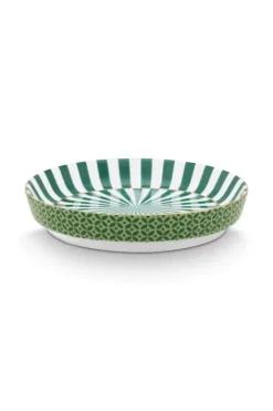 Pip Studio Sets Porseleinen Sets<Royal Stripes Mok Tegels & Theetip Groen