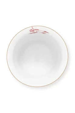 Pip Studio Koffiemokken<Royal Stripes Mok Tegels Donker Roze