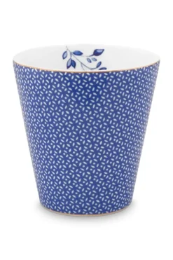 Pip Studio Koffiemokken<Royal Stripes Mok Tiles Blauw