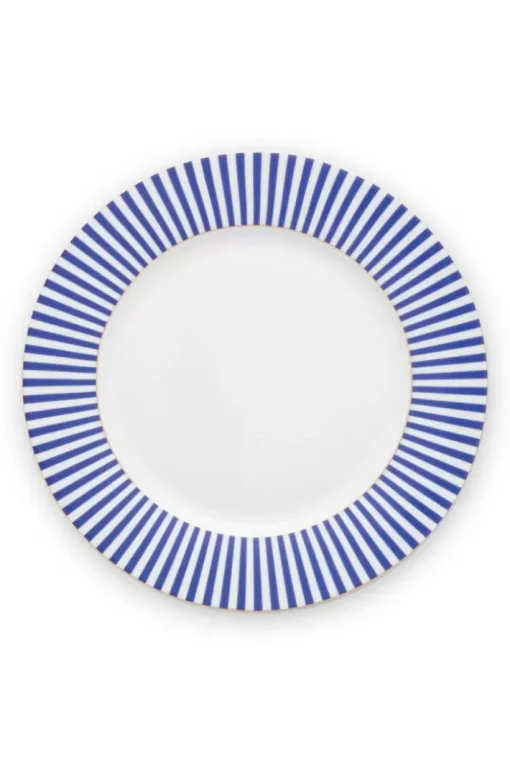 Pip Studio Dinerborden<Royal Stripes Soepbord 26.5 Cm Blauw