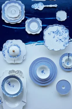 Pip Studio Dinerborden<Royal Stripes Soepbord 26.5 Cm Blauw
