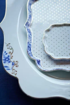 Pip Studio Serveerschalen<Royal White Ovale Serveer Schaal 40 Cm
