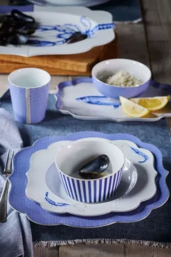Pip Studio Koffiemokken<Royal Yerseke Mok Blauw Golven