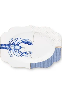 Pip Studio Serveerschalen<Royal Yerseke Ovale Schaal 40 Cm