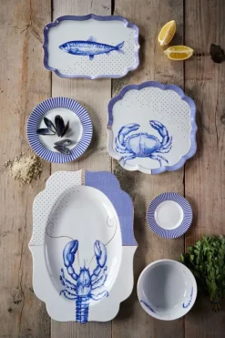 Pip Studio Serveerschalen<Royal Yerseke Ovale Schaal 40 Cm
