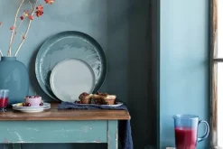 Pip Studio Decoratie Schalen<Schaal Geemailleerd Donkerblauw 50 Cm