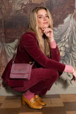 Pip Studio Crossbody Tassen<Schoudertas Klein Clover Roze