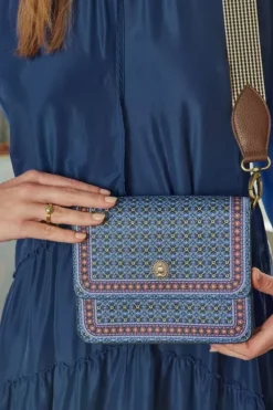 Pip Studio Crossbody Tassen<Schoudertas Klein Clover Blauw