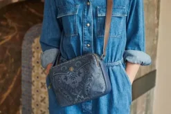 Pip Studio Crossbody Tassen<Schoudertas Medium Kyoto Festival Blauw