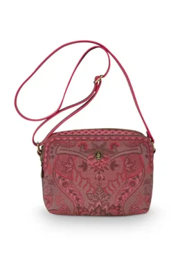 Pip Studio Crossbody Tassen<Schoudertas Medium Kyoto Festival Donker Roze
