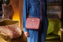 Pip Studio Crossbody Tassen<Schoudertas Medium Kyoto Festival Donker Roze