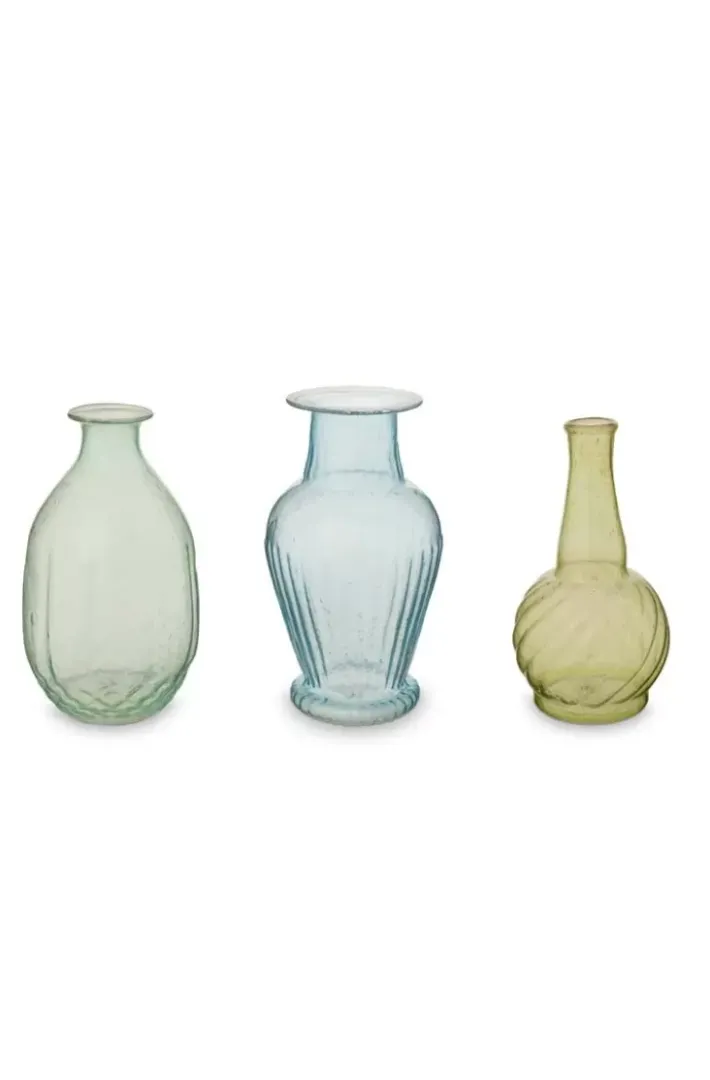 Pip Studio Sale Sets<Set/3 Vazen Glas M Groen