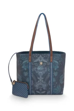 Pip Studio Shoppers<Shopper Medium Kyoto Festival Blauw