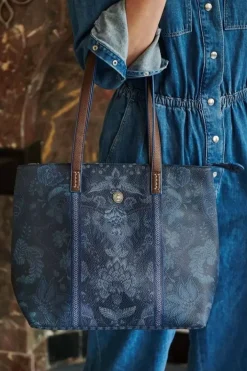 Pip Studio Shoppers<Shopper Medium Kyoto Festival Blauw