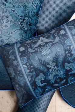 Pip Studio Sierkussens<Sierkussen Kyoto Festival Donker Blauw