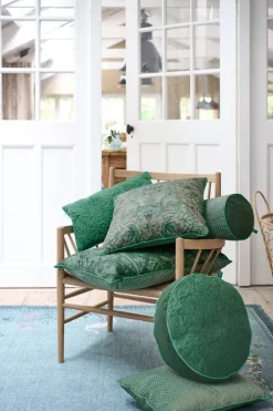 Pip Studio Sierkussens<Sierkussen Rond Quiltey Days Groen