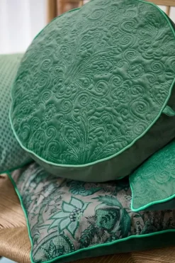 Pip Studio Sierkussens<Sierkussen Rond Quiltey Days Groen