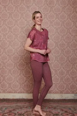 Pip Studio Sport T-Shirts<Sport Top Korte Mouw Isola Roze