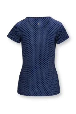 Pip Studio Sport T-Shirts<Sport Top Korte Mouw Suki Kobalt Blauw