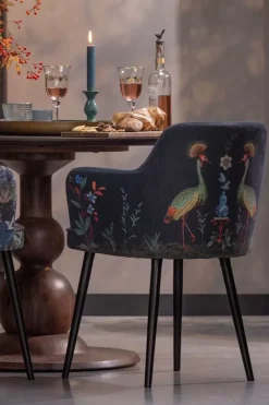 Pip Studio Poefen En Stoelen<Stoel Flirting Birds Blauw