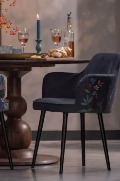 Pip Studio Poefen En Stoelen<Stoel Flirting Birds Blauw