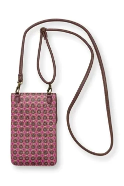 Pip Studio Crossbody Tassen<Telefoontas Clover Roze