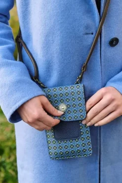 Pip Studio Crossbody Tassen<Telefoontas Clover Blauw