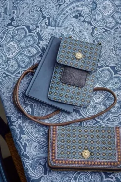 Pip Studio Crossbody Tassen<Telefoontas Clover Blauw